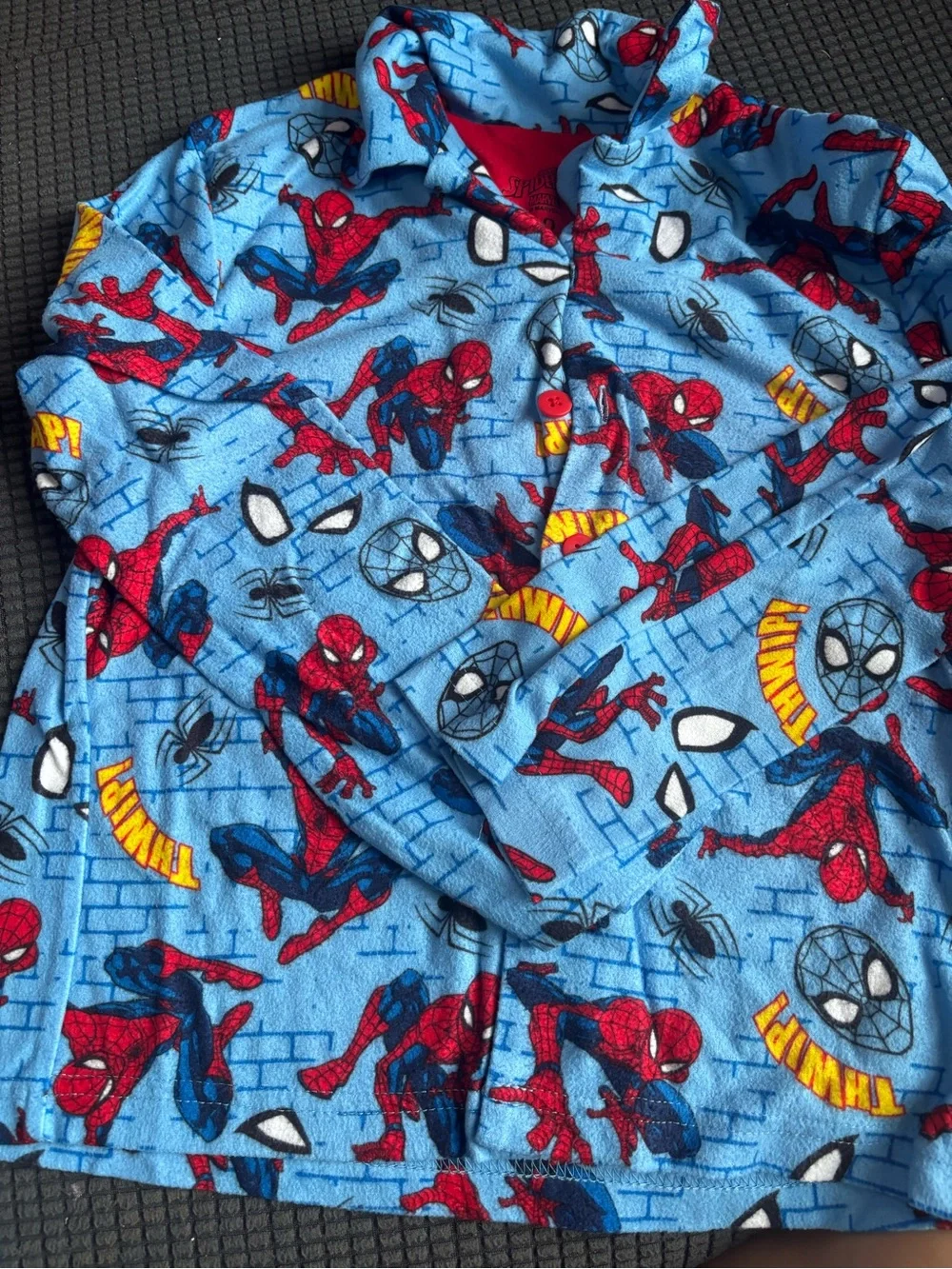Spider-Man Blue Kids' Fleece Hoodie